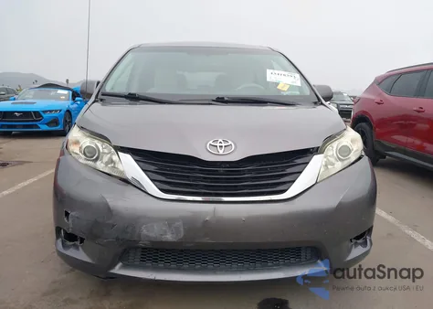 2011 Toyota Sienna Le V6 from USA, damaged, VIN 5TDKK3DC4BS115497